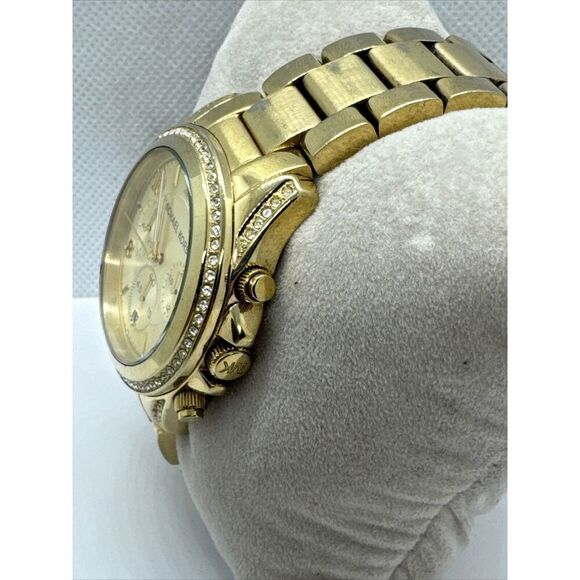 Michael Kors Blair MK5166 Women\'s Gold Stainless Steel Analog Dial Watch JNA839 main image 6
